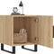 vidaXL - Nachtkastjes - 2 - st - 40x40x50 - cm - bewerkt - hout - sonoma - eikenkleurig