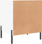 vidaXL - Nachtkastjes - 2 - st - 40x40x50 - cm - bewerkt - hout - hoogglans - wit