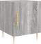 vidaXL - Nachtkastjes - 2 - st - 40x40x50 - cm - bewerkt - hout - grijs - sonoma - eiken