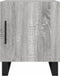vidaXL - Nachtkastjes - 2 - st - 40x40x50 - cm - bewerkt - hout - grijs - sonoma - eiken