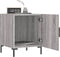 vidaXL - Nachtkastjes - 2 - st - 40x40x50 - cm - bewerkt - hout - grijs - sonoma - eiken