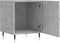 vidaXL - Nachtkastjes - 2 - st - 40x40x50 - cm - bewerkt - hout - betongrijs