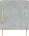 vidaXL - Nachtkastjes - 2 - st - 40x40x50 - cm - bewerkt - hout - betongrijs
