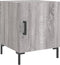 vidaXL - Nachtkastjes - 2 - st - 40x40x50 - cm - bewerkt - hout - grijs - sonoma - eiken