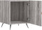 vidaXL - Nachtkastjes - 2 - st - 40x40x50 - cm - bewerkt - hout - grijs - sonoma - eiken