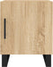 vidaXL - Nachtkastjes - 2 - st - 40x40x50 - cm - bewerkt - hout - sonoma - eikenkleurig