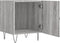 vidaXL - Nachtkastjes - 2 - st - 40x40x50 - cm - bewerkt - hout - grijs - sonoma - eiken