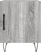 vidaXL - Nachtkastjes - 2 - st - 40x40x50 - cm - bewerkt - hout - grijs - sonoma - eiken