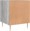 vidaXL - Nachtkastjes - 2 - st - 40x40x50 - cm - bewerkt - hout - grijs - sonoma - eiken