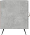 vidaXL - Nachtkastjes - 2 - st - 40x40x50 - cm - bewerkt - hout - betongrijs