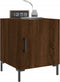 vidaXL - Nachtkastjes - 2 - st - 40x40x50 - cm - bewerkt - hout - bruin - eikenkleur