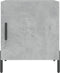 vidaXL - Nachtkastjes - 2 - st - 40x40x50 - cm - bewerkt - hout - betongrijs