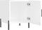 vidaXL - Nachtkastjes - 2 - st - 40x40x50 - cm - bewerkt - hout - hoogglans - wit