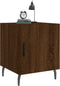 vidaXL - Nachtkastjes - 2 - st - 40x40x50 - cm - bewerkt - hout - bruin - eikenkleur