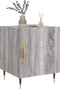 vidaXL - Nachtkastjes - 2 - st - 40x40x50 - cm - bewerkt - hout - grijs - sonoma - eiken