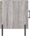 vidaXL - Nachtkastjes - 2 - st - 40x40x50 - cm - bewerkt - hout - grijs - sonoma - eiken