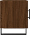 vidaXL - Nachtkastjes - 2 - st - 40x40x50 - cm - bewerkt - hout - bruin - eikenkleur