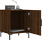 vidaXL - Nachtkastjes - 2 - st - 40x40x50 - cm - bewerkt - hout - bruin - eikenkleur