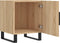 vidaXL - Nachtkastjes - 2 - st - 40x40x50 - cm - bewerkt - hout - sonoma - eikenkleurig