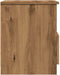 vidaXL - Nachtkastjes - 2 - st - 40x40x50 - cm - bewerkt - hout - artisanaal - eiken