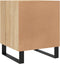 vidaXL - Nachtkastjes - 2 - st - 40x40x50 - cm - bewerkt - hout - sonoma - eikenkleurig