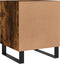 vidaXL - Nachtkastjes - 2 - st - 40x40x50 - cm - bewerkt - hout - gerookt - eikenkleurig