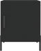 vidaXL - Nachtkastjes - 2 - st - 40x40x50 - cm - bewerkt - hout - zwart