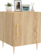 vidaXL - Nachtkastjes - 2 - st - 40x40x50 - cm - bewerkt - hout - sonoma - eikenkleurig