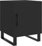vidaXL - Nachtkastjes - 2 - st - 40x40x50 - cm - bewerkt - hout - zwart