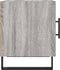 vidaXL - Nachtkastjes - 2 - st - 40x40x50 - cm - bewerkt - hout - grijs - sonoma - eiken