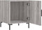 vidaXL - Nachtkastjes - 2 - st - 40x40x50 - cm - bewerkt - hout - grijs - sonoma - eiken