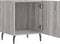vidaXL - Nachtkastjes - 2 - st - 40x40x50 - cm - bewerkt - hout - grijs - sonoma - eiken