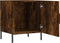vidaXL - Nachtkastjes - 2 - st - 40x40x50 - cm - bewerkt - hout - gerookt - eikenkleurig