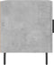 vidaXL - Nachtkastjes - 2 - st - 40x40x50 - cm - bewerkt - hout - betongrijs