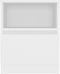 vidaXL - Nachtkastjes - 2 - st - 40x40x50 - cm - bewerkt - hout - wit