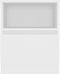 vidaXL - Nachtkastjes - 2 - st - 40x40x50 - cm - bewerkt - hout - wit