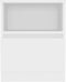 vidaXL - Nachtkastjes - 2 - st - 40x40x50 - cm - bewerkt - hout - wit
