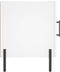 vidaXL - Nachtkastjes - 2 - st - 40x40x50 - cm - bewerkt - hout - wit