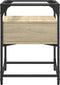 vidaXL - Nachtkastjes - 2 - st - 40x40x55 - cm - bewerkt - hout - sonoma - eikenkleurig