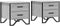 vidaXL - Nachtkastjes - 2 - st - 40x41x40 - cm - bewerkt - hout - grijs - sonoma - eiken