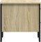 vidaXL - Nachtkastjes - 2 - st - 40x41x40 - cm - bewerkt - hout - sonoma - eikenkleurig