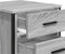 vidaXL - Nachtkastjes - 2 - st - 40x41x40 - cm - bewerkt - hout - grijs - sonoma - eiken