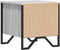 vidaXL - Nachtkastjes - 2 - st - 40x41x40 - cm - bewerkt - hout - grijs - sonoma - eiken