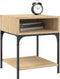 vidaXL - Nachtkastjes - 2 - st - 40x41x50 - cm - bewerkt - hout - sonoma - eikenkleurig