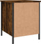 vidaXL - Nachtkastjes - 2 - st - 40x42x50 - cm - bewerkt - hout - gerookt - eikenkleurig