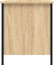 vidaXL - Nachtkastjes - 2 - st - 40x42x50 - cm - bewerkt - hout - sonoma - eikenkleurig