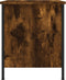 vidaXL - Nachtkastjes - 2 - st - 40x42x50 - cm - bewerkt - hout - gerookt - eikenkleurig