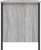 vidaXL - Nachtkastjes - 2 - st - 40x42x50 - cm - bewerkt - hout - grijs - sonoma - eiken
