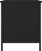 vidaXL - Nachtkastjes - 2 - st - 40x42x50 - cm - bewerkt - hout - zwart