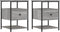 vidaXL - Nachtkastjes - 2 - st - 40x42x56 - cm - bewerkt - hout - grijs - sonoma - eiken